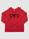 GAP Hanorac cu fermoar și logo GAP