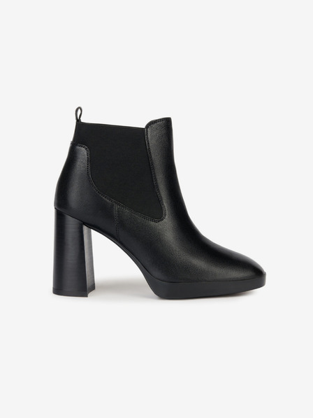 Geox Botine negre pentru femei Geox Teulada