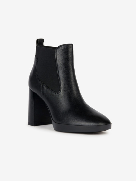 Geox Botine negre pentru femei Geox Teulada