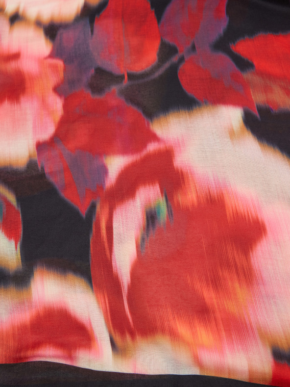 Orsay Eșarfă roșie cu model pentru femei ORSAY