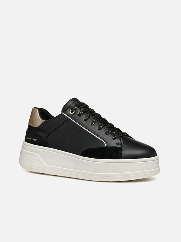 Geox Adidași negri pentru femei Geox Spherica ECUB-2
