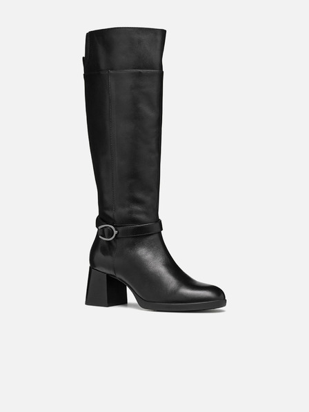 Geox Cizme negre pentru femei Geox Walk Pleasure 55