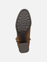 Geox Cizme de gleznă maro pentru femei Geox Walk Pleasure 55