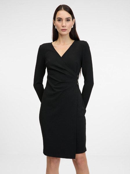 Orsay Rochie neagră până la genunchi, pentru femei ORSAY