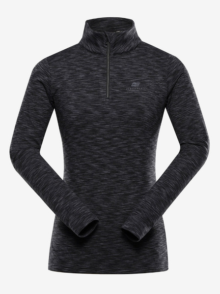 ALPINE PRO Pulover cu uscare rapidă pentru femei ALPINE PRO QADA negru