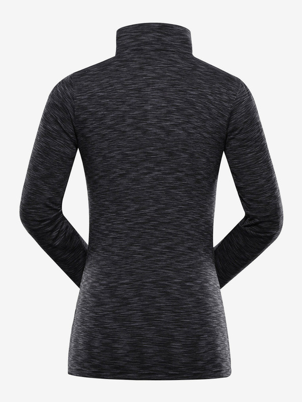 ALPINE PRO Pulover cu uscare rapidă pentru femei ALPINE PRO QADA negru