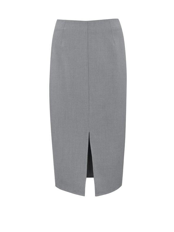 Orsay Fustă midi fără mâneci, gri, pentru femei ORSAY