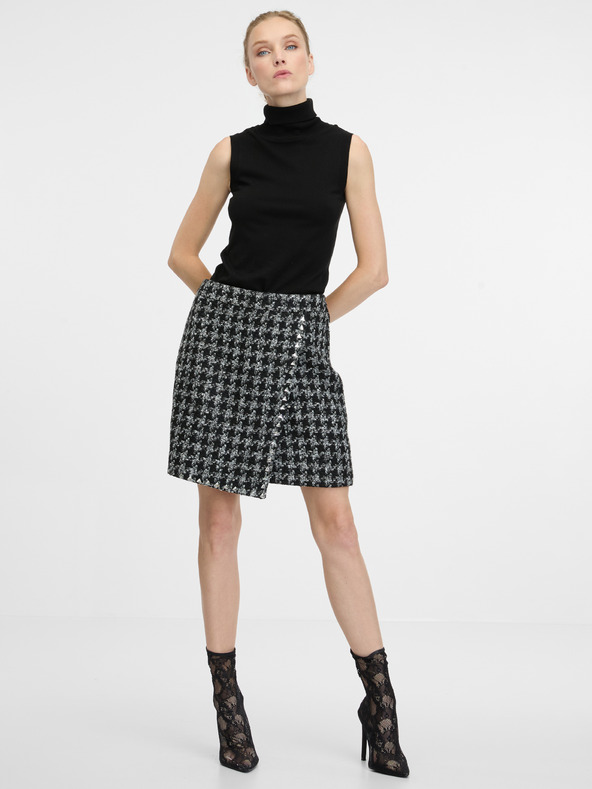 Orsay Fustă neagră pentru femei ORSAY