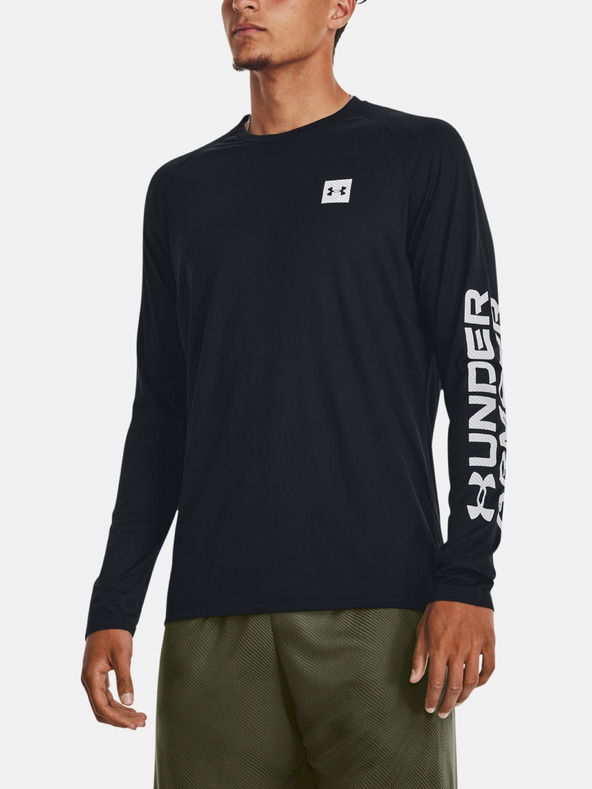 Under Armour Tricou bărbătesc Under Armour UA Tech Prt Fill LS
