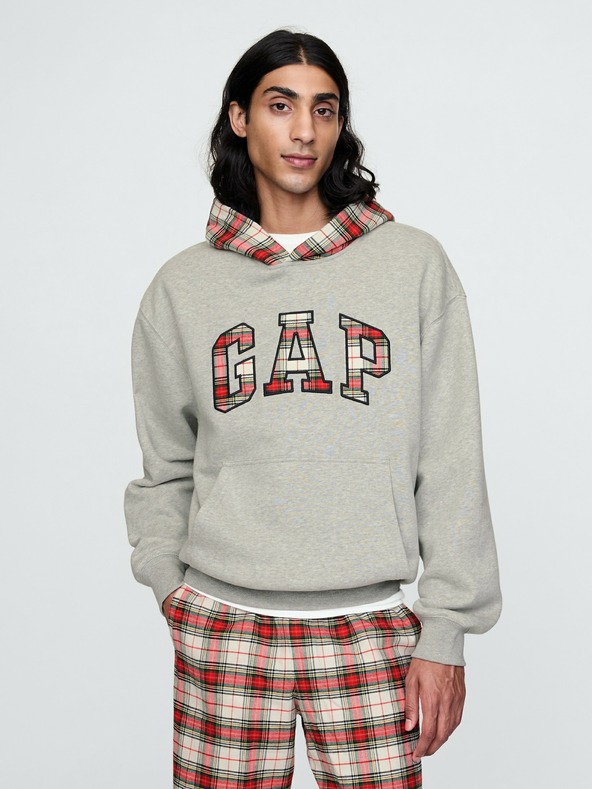 GAP Hanorac cu logo și fleece GAP