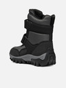 Geox Botine negre pentru băieți Geox Himalaya B ABX