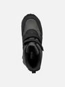 Geox Botine negre pentru băieți Geox Himalaya B ABX