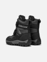 Geox Botine negre pentru băieți Geox Himalaya B ABX