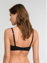 DIM Sutien pentru femei negru cu armătură Dim WIREFREE TRIANGLE PADDED BRA