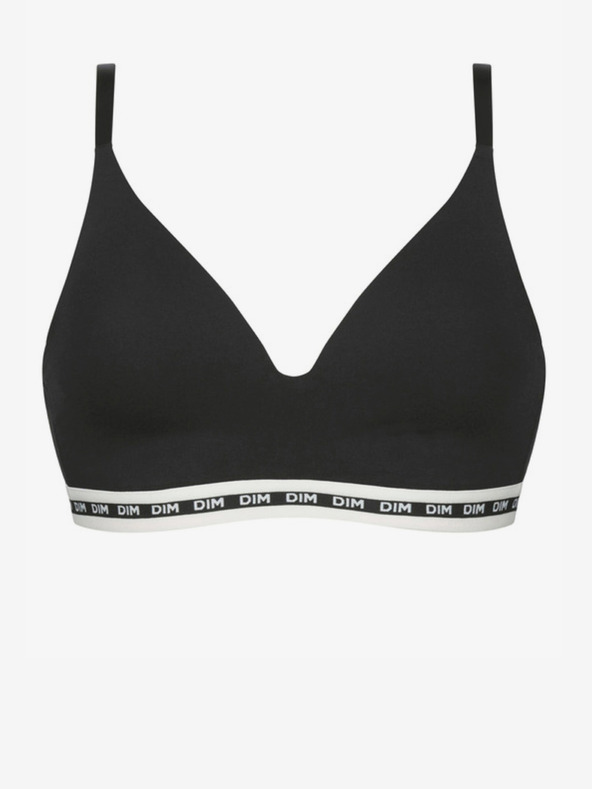 DIM Sutien negru pentru femei Dim Icons