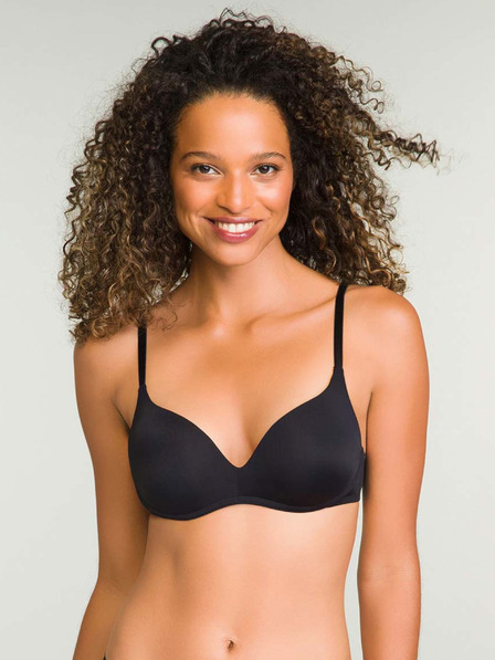 DIM Sutien Push-up negru pentru femei Dim INVISIFREE