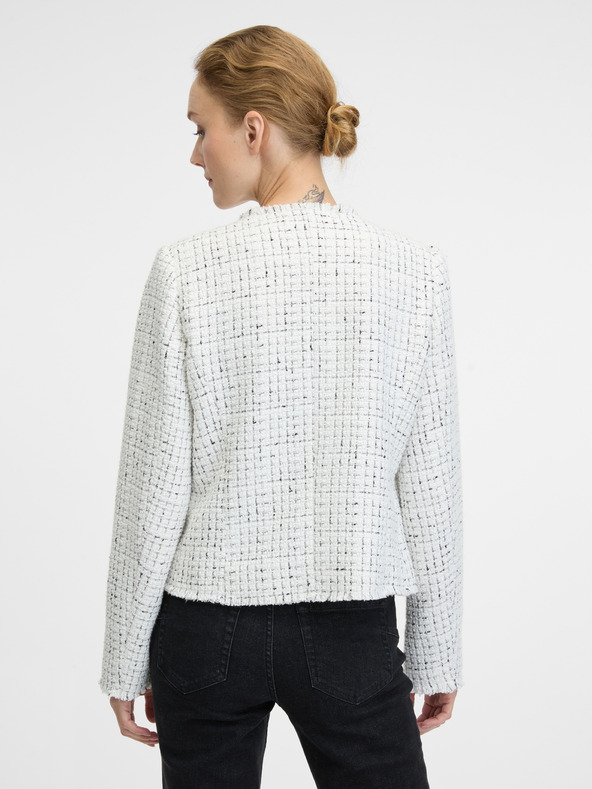 Orsay Jachetă crem pentru femei ORSAY