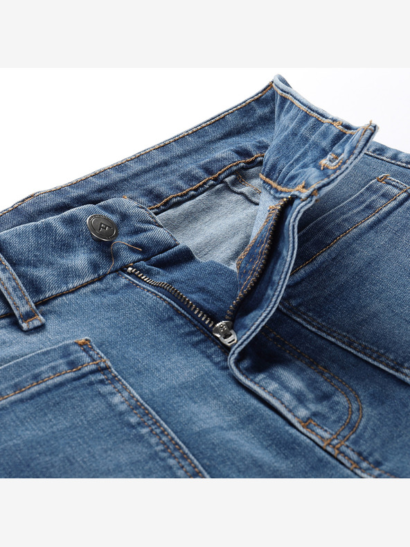 NAX Blugi cu talie înaltă pentru femei NAX DAWEA