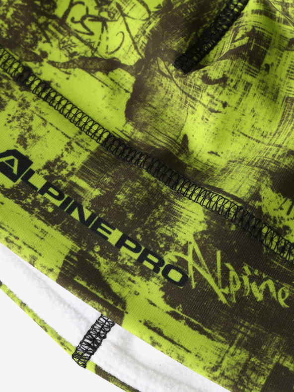 ALPINE PRO Șapcă funcțională cu pompon ALPINE PRO ABERE sulphur spring