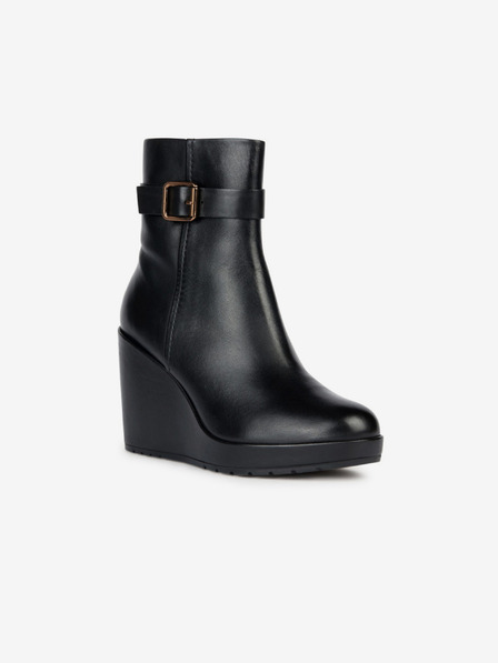 Geox Cizme de gleznă Geox Manilva negre pentru femei