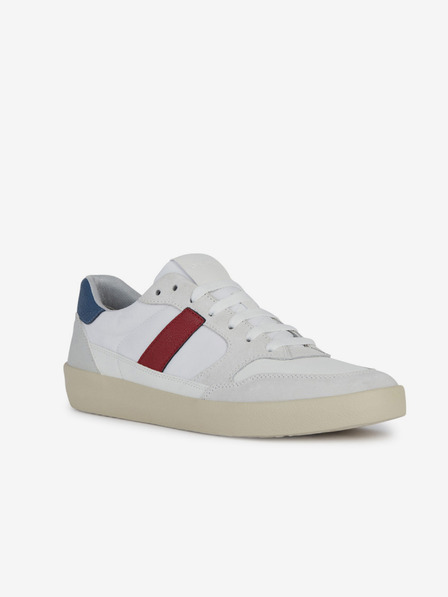 Geox Adidași Geox Affile gri și alb pentru bărbați