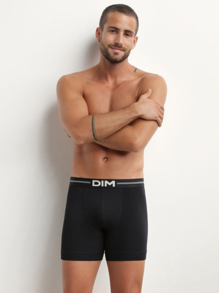 DIM Boxer negru pentru bărbați DIM Icons boxer