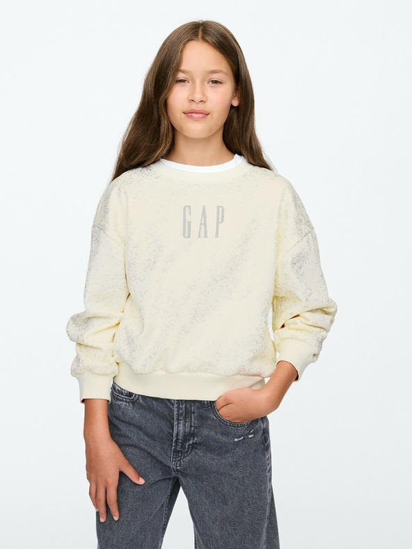 GAP Hanorac oversize pentru copii cu logo GAP
