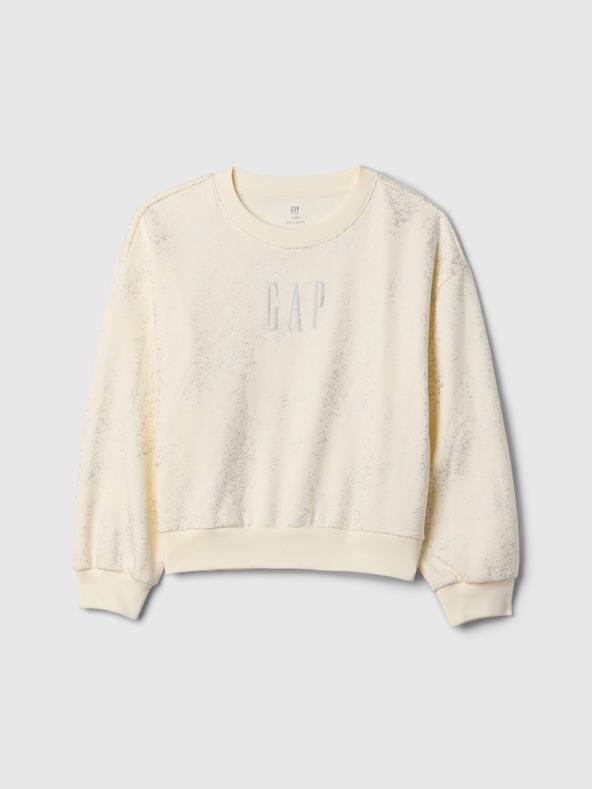 GAP Hanorac oversize pentru copii cu logo GAP
