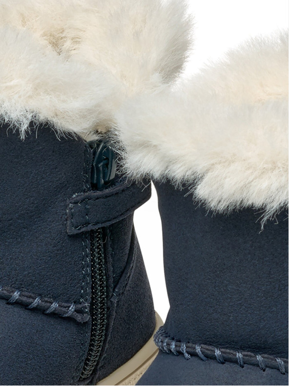 Geox Albastru închis ghete de gleznă pentru fete Geox Theleven