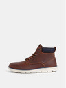 Jack & Jones Botine din piele maro pentru bărbați Jack & Jones Tubar