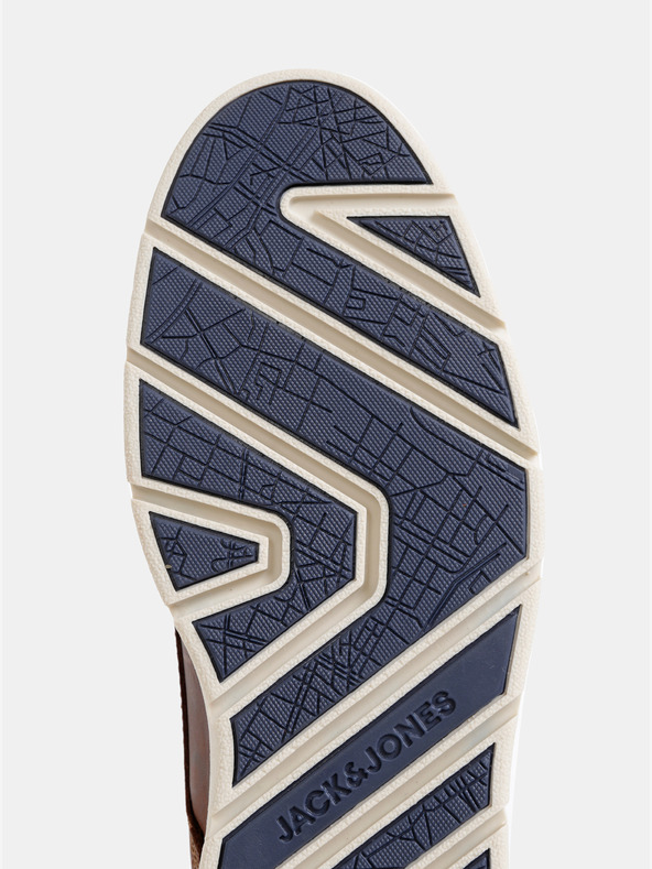 Jack & Jones Botine din piele maro pentru bărbați Jack & Jones Tubar