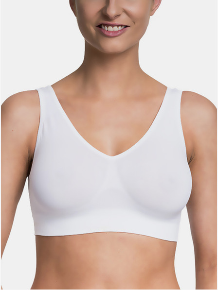 Bellinda Sutien sport alb pentru femei Bellinda EASY BRA