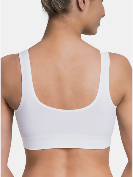 Bellinda Sutien sport alb pentru femei Bellinda EASY BRA