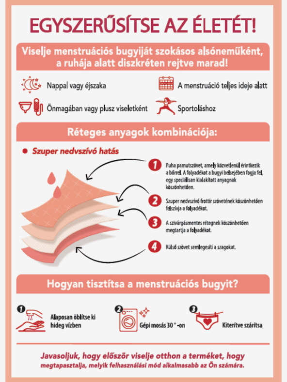 Bellinda Chiloți menstruali negri noapte și zi Bellinda MENSTRUAL BOXER STRONG