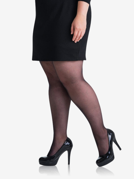 Bellinda Colanți negri Bellinda PLUS SIZE 20 DEN