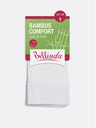Bellinda Șosete albe Bellinda BAMBUS COMFORT pentru femei
