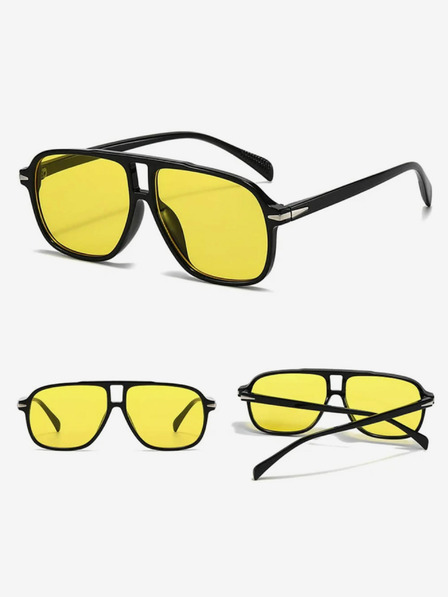 VEYREY Ochelari de soare negri VeyRey Ghost