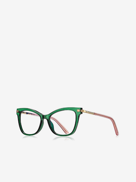 VEYREY VeyRey Blue Light Blocking Ochelari Cat Eye Biscuit