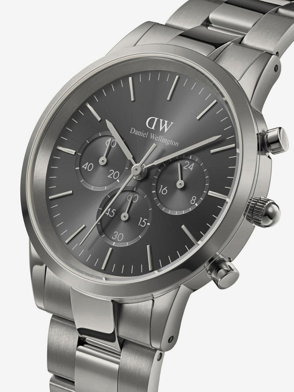 Daniel Wellington Ceas pentru bărbați Daniel Wellington Iconic gri