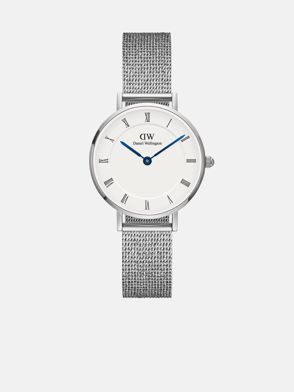 Daniel Wellington Ceas de damă Daniel Wellington Mesh Petite din argint Sterling
