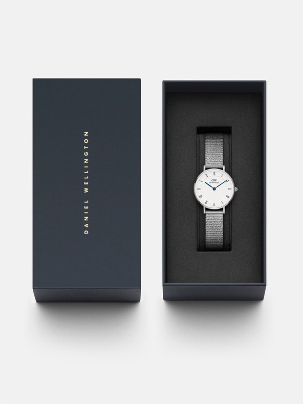 Daniel Wellington Ceas de damă Daniel Wellington Mesh Petite din argint Sterling