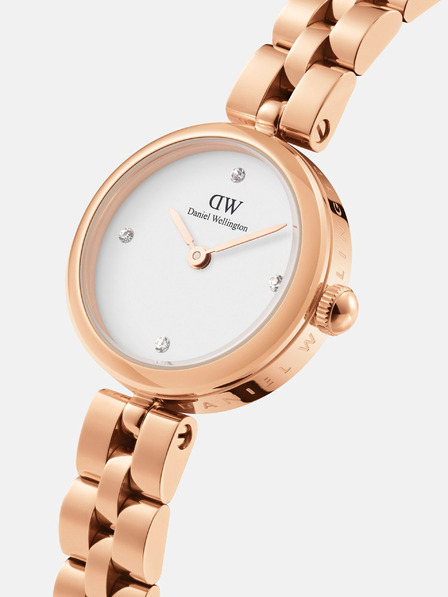 Daniel Wellington Ceas de damă Daniel Wellington Elan Lumine roz și auriu