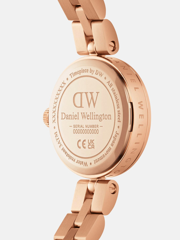 Daniel Wellington Ceas de damă Daniel Wellington Elan Lumine roz și auriu