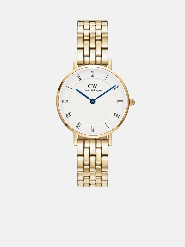 Daniel Wellington Ceas de damă Daniel Wellington Petite 5-link auriu