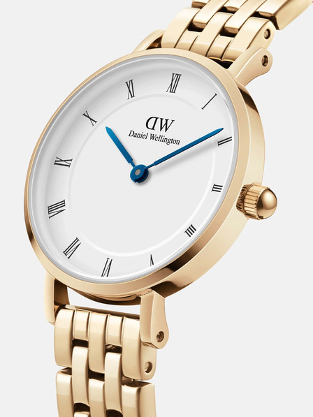 Daniel Wellington Ceas de damă Daniel Wellington Petite 5-link auriu