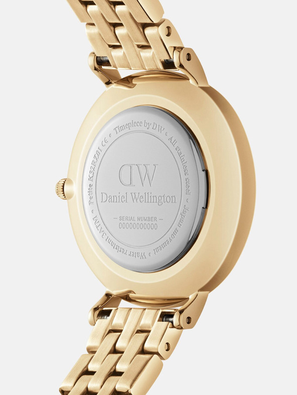 Daniel Wellington Ceas de damă Daniel Wellington Petite 5-link auriu