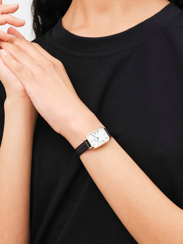 Daniel Wellington Ceas de damă auriu Daniel Wellington Quadro Sheffield