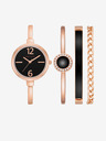 Anne Klein Set de ceas și brățară Anne Klein din aur roz