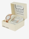 Anne Klein Set ceas și brățară din aur roz Anne Klein
