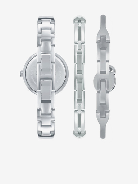 Anne Klein Set ceas și brățară din argint Anne Klein